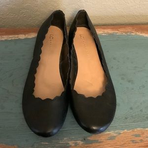 Lauren Conrad flat leather shoe